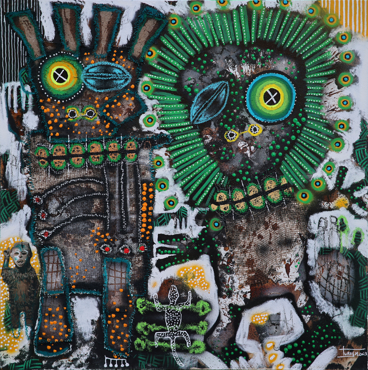 Medric Turay Plasticien Contemporain Traces In The Forest
